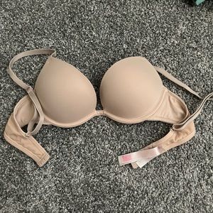 Pink super push up bra
